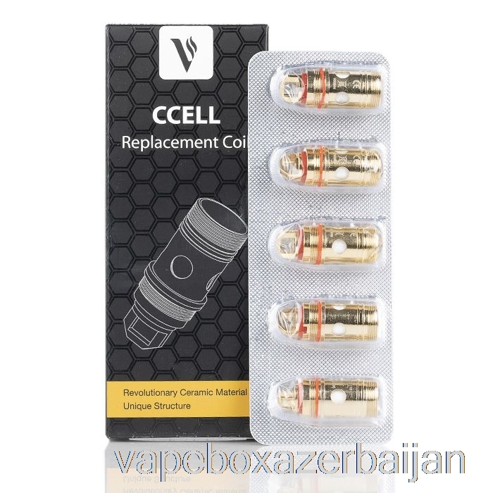 Vape Azerbaijan Vaporesso cCell Ceramic Replacement Coils 0.5ohm SS316L